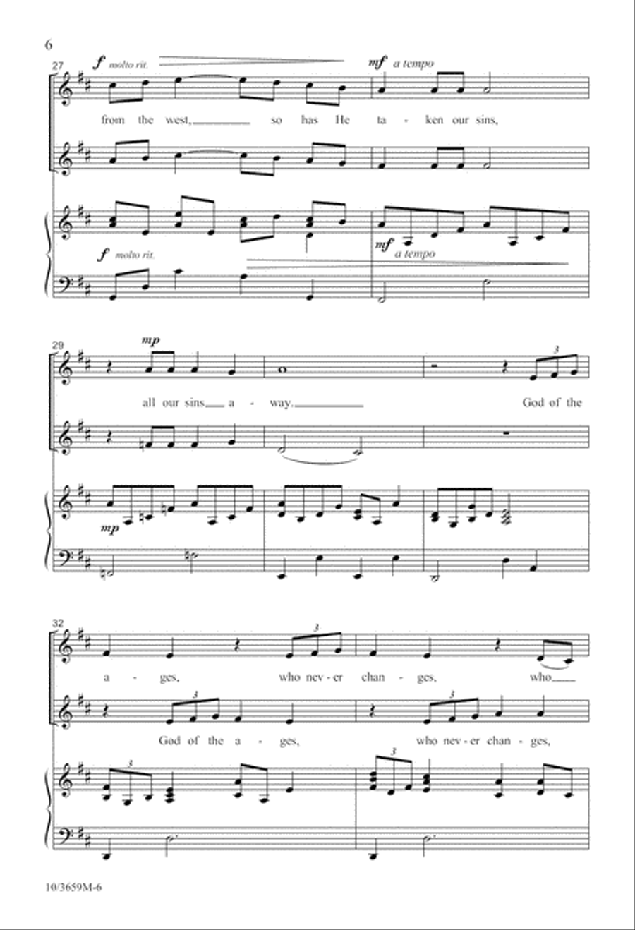God of the Ages God of the Ages 2-Part scores gallery preview page 7