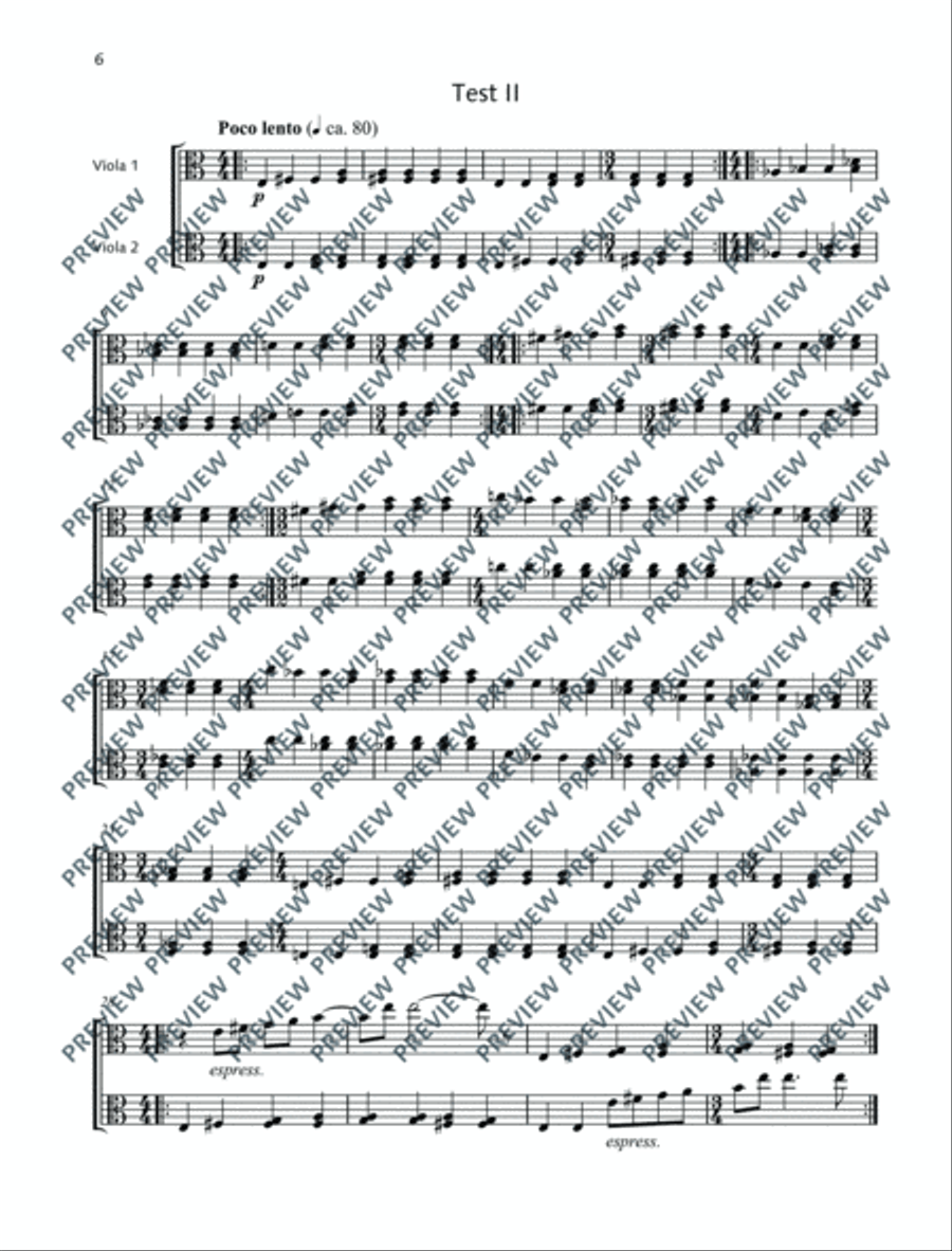 Four Turing Tests Viola scores gallery preview page 7