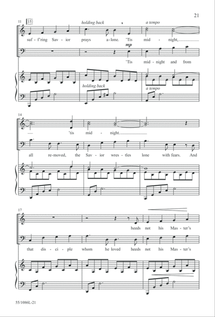 Out of the Shadows 3-Part scores gallery preview page 21