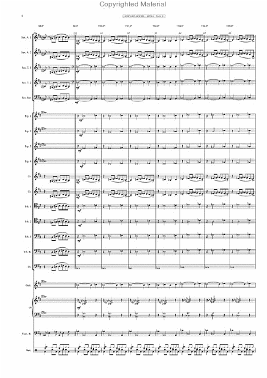 Adichats boussu Adichats boussu Jazz Ensemble scores gallery preview page 9