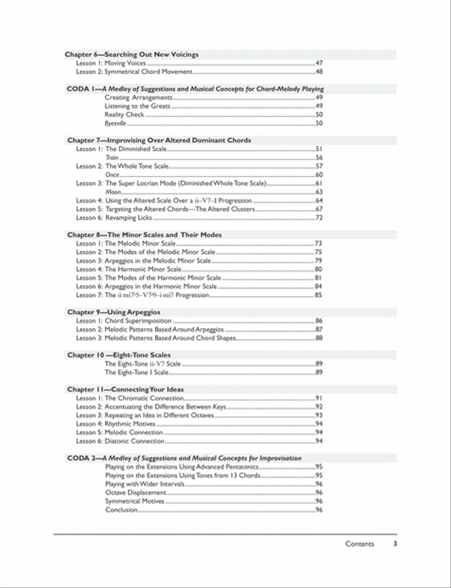 Complete Jazz Guitar Method Electric Guitar scores gallery preview page 3