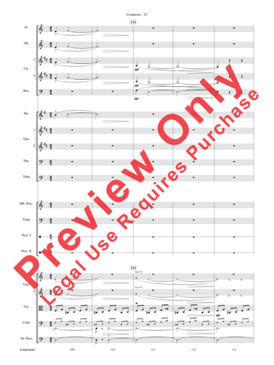 Battle of the Heroes (from Star Wars: Episode III Revenge of the Sith) Full Orchestra scores gallery preview page 52