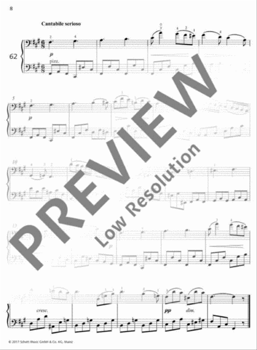 92 Progressives Exercises Cello scores gallery preview page 9