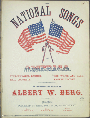 Book cover for The National Songs of America