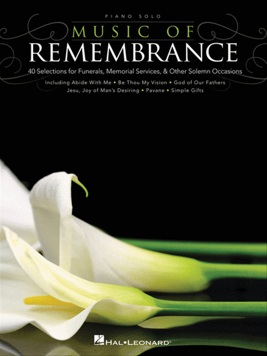 Music of Remembrance Piano Solo scores gallery preview page 1