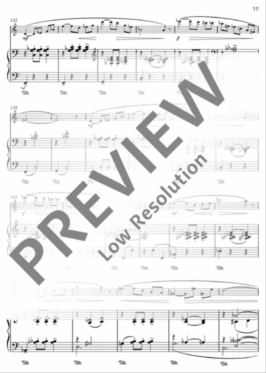 Our Lady's Minstrel B-Flat Clarinet scores gallery preview page 18