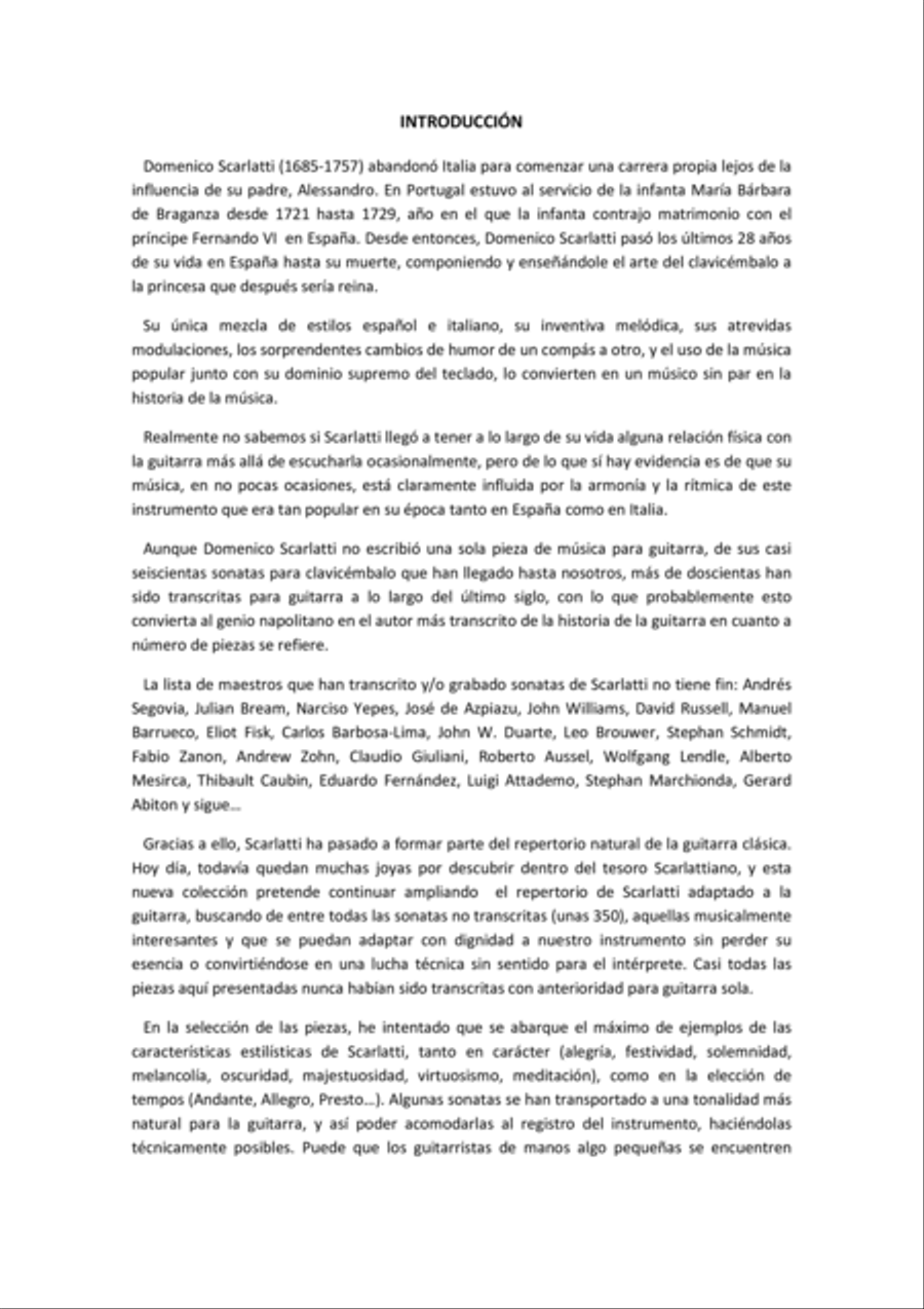 26 Sonatas for Solo Guitar Acoustic Guitar scores gallery preview page 5