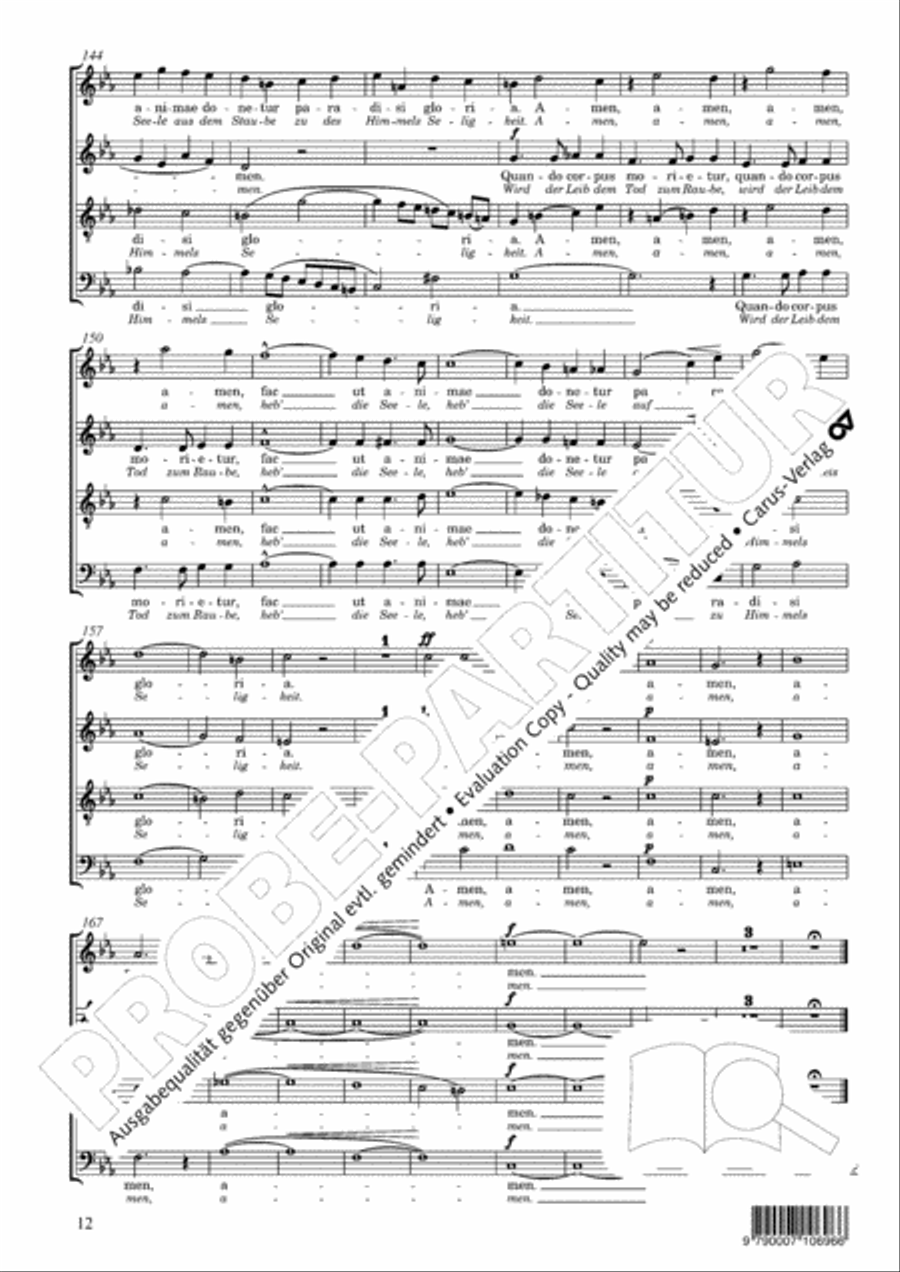 Stabat Mater in C minor STB scores gallery preview page 13