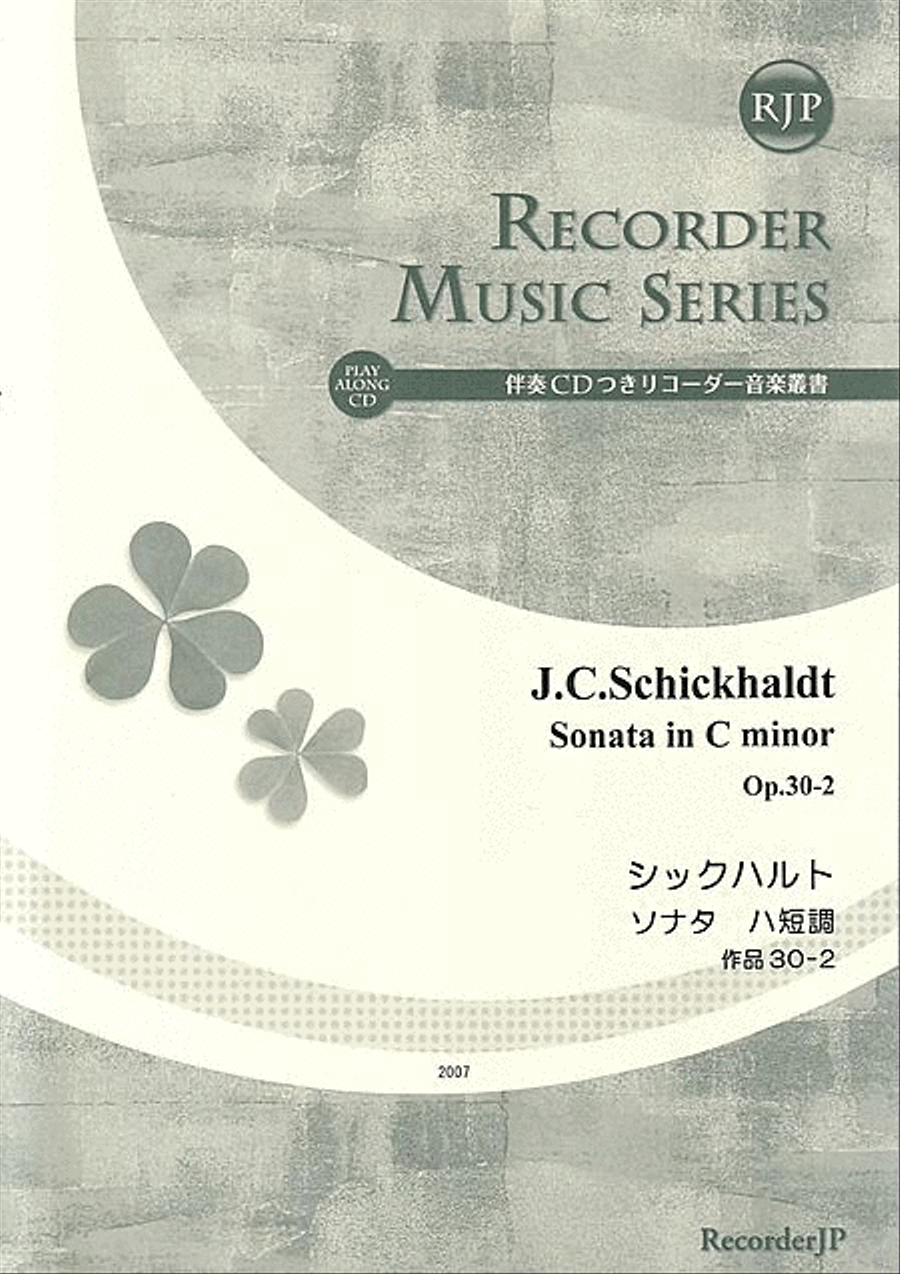 Sonata C minor, Op. 30-2 Alto Recorder scores gallery preview page 1