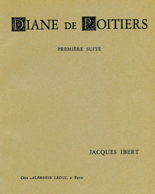 Book cover for Diane De Poitiers - Suite No. 1