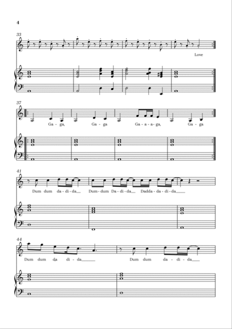 Bloody Mary Voice scores gallery preview page 4