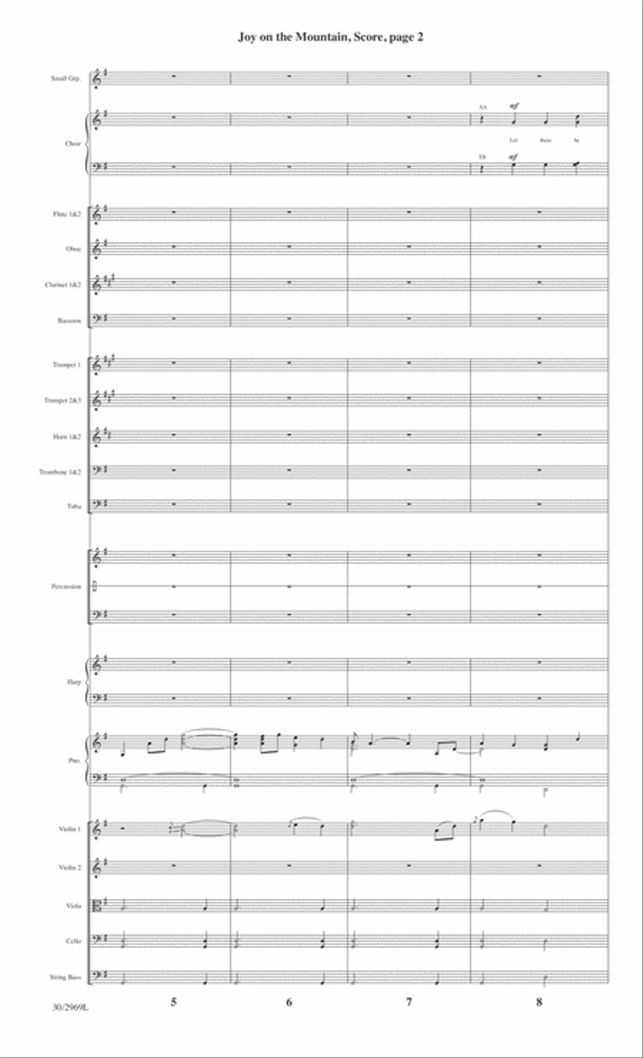 The Heart of Christmas - Full Score Choir scores gallery preview page 131