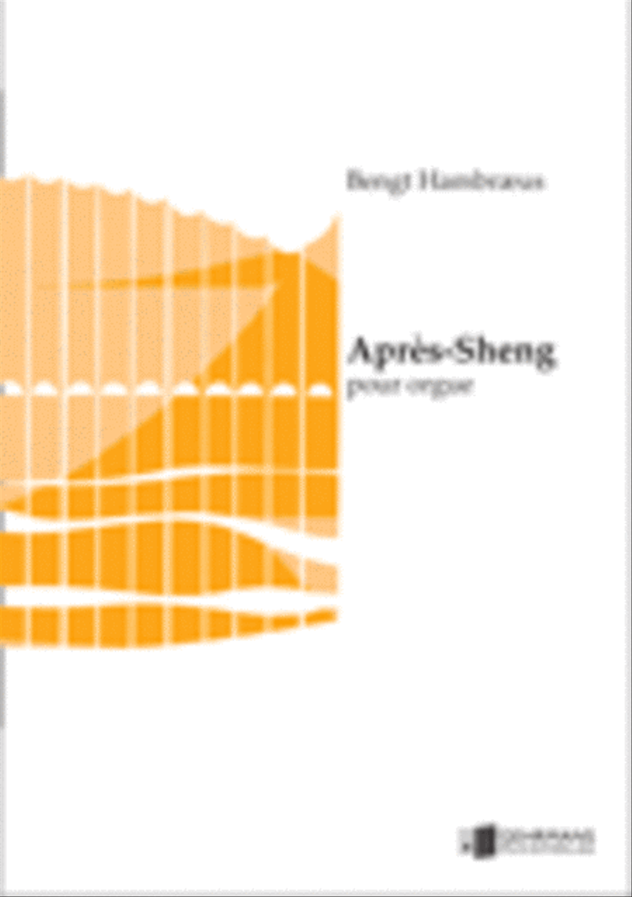 Apres-Sheng Organ scores gallery preview page 1