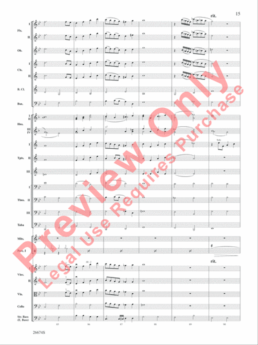 There's Christmas in the Air Full Orchestra scores gallery preview page 16
