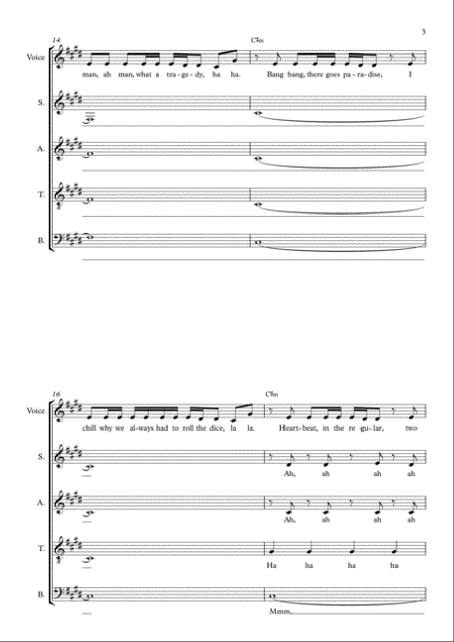 Hurts 4-Part scores gallery preview page 3