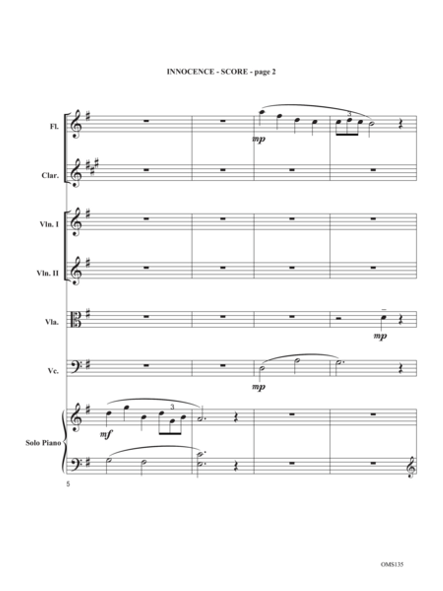 Innocence Chamber Orchestra scores gallery preview page 3