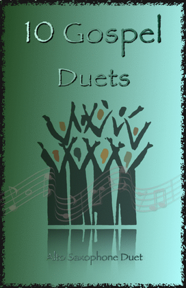 Book cover for 10 Gospel Duets for Alto Saxophone