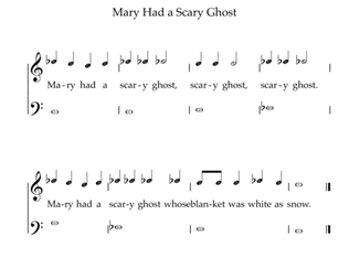 Mary Had a Scary Ghost