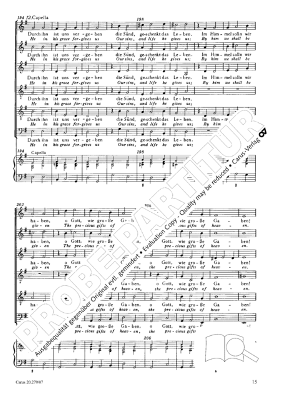 Musikalische Exequien I-III Orchestra scores gallery preview page 16