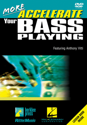 Book cover for More Accelerate Your Bass Playing