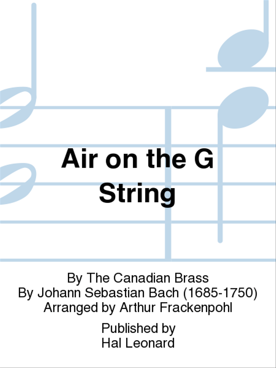 Air on the G String Brass Quintet scores gallery preview page 1