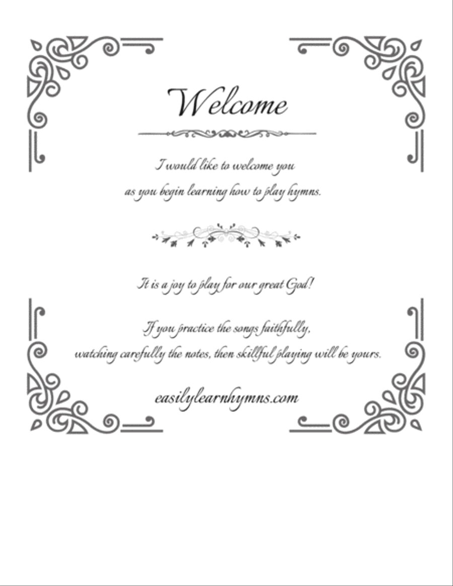 Easily Learn Hymns - Beginner Level Easy Hymns to Play at the Beginner Level Easy Piano scores gallery preview page 2
