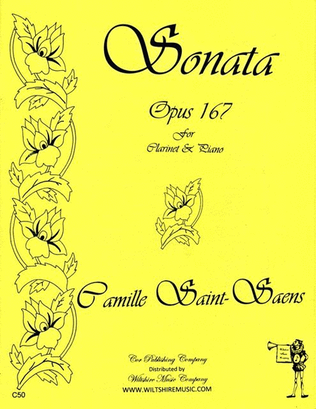 Book cover for Sonata, Op.167