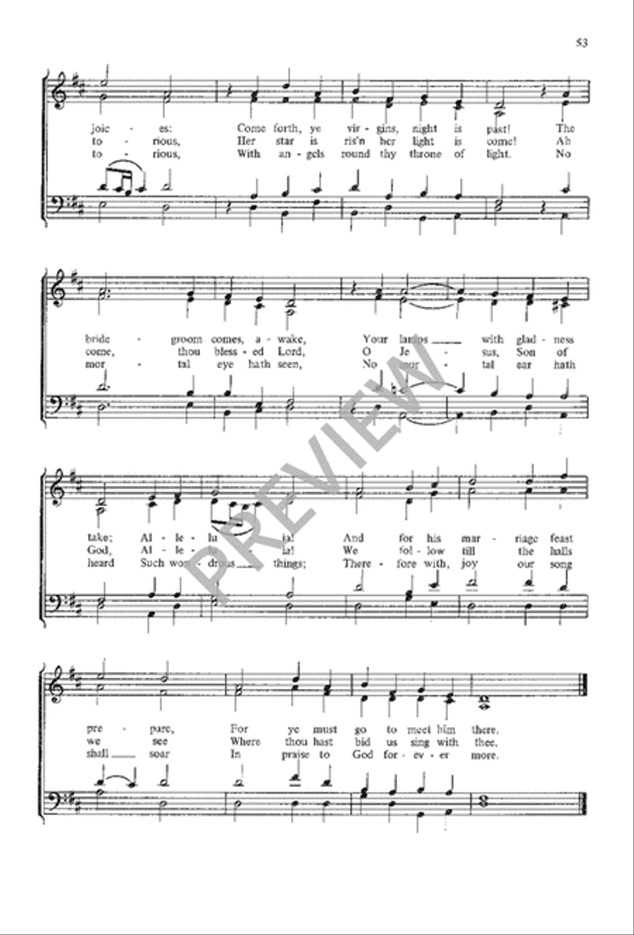 A Choir Book for Advent A Choir Book for Advent 4-Part scores gallery preview page 55