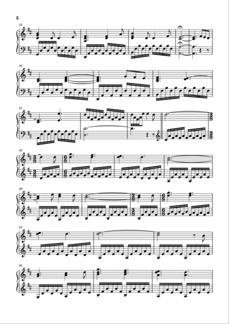 I Get To Love You Piano Solo scores gallery preview page 2