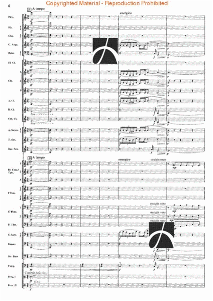 Homage Concert Band scores gallery preview page 5