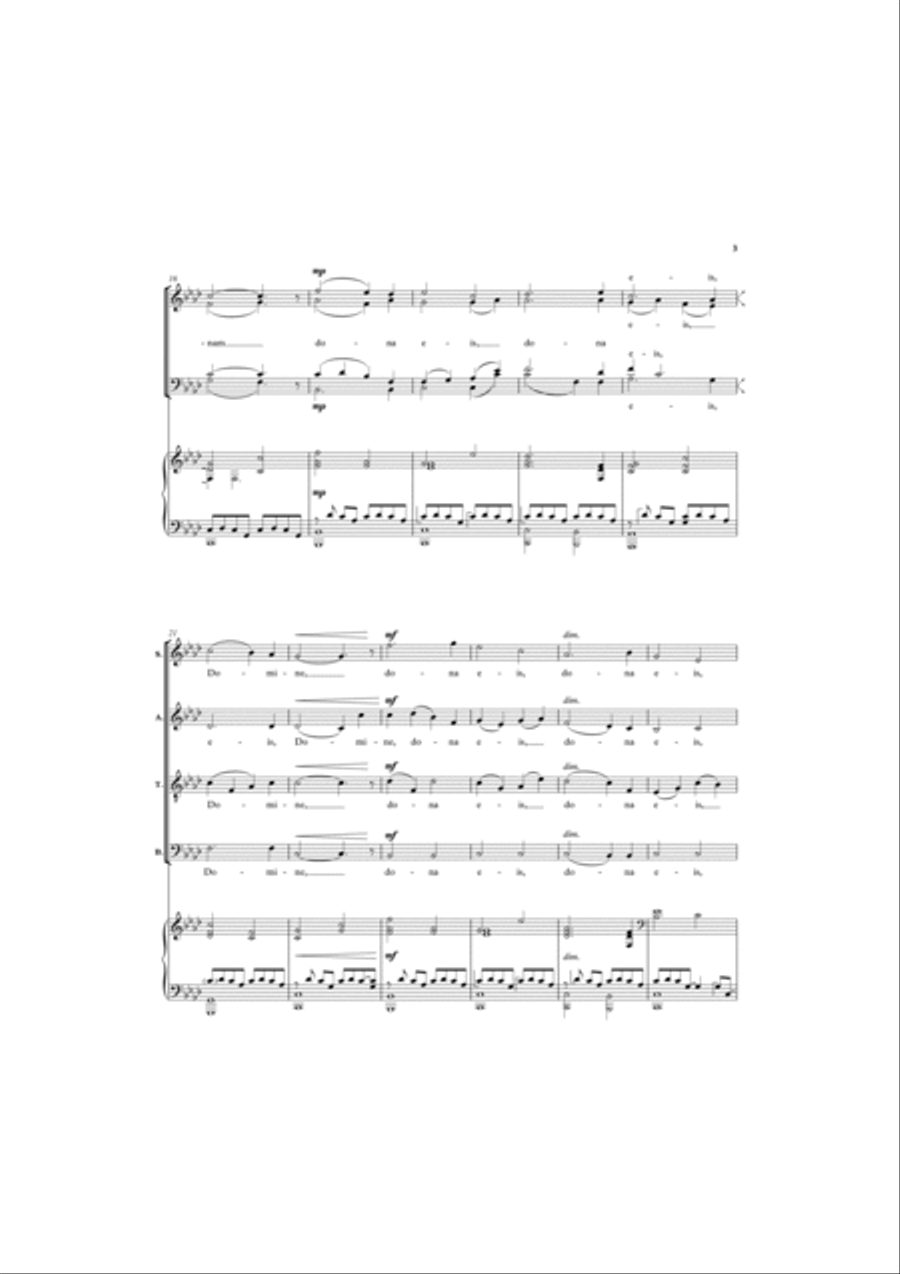 Requiem Requiem 4-Part scores gallery preview page 3