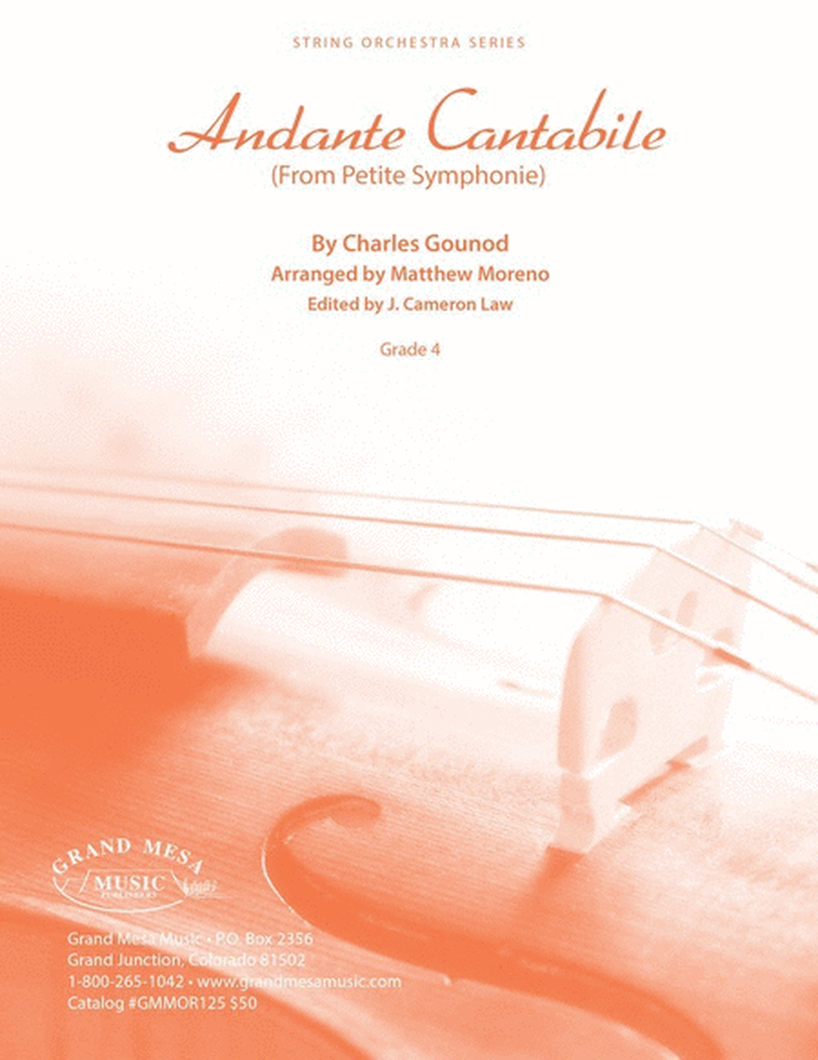 Andante Cantabile From Petite Symphony So4-4.5 S