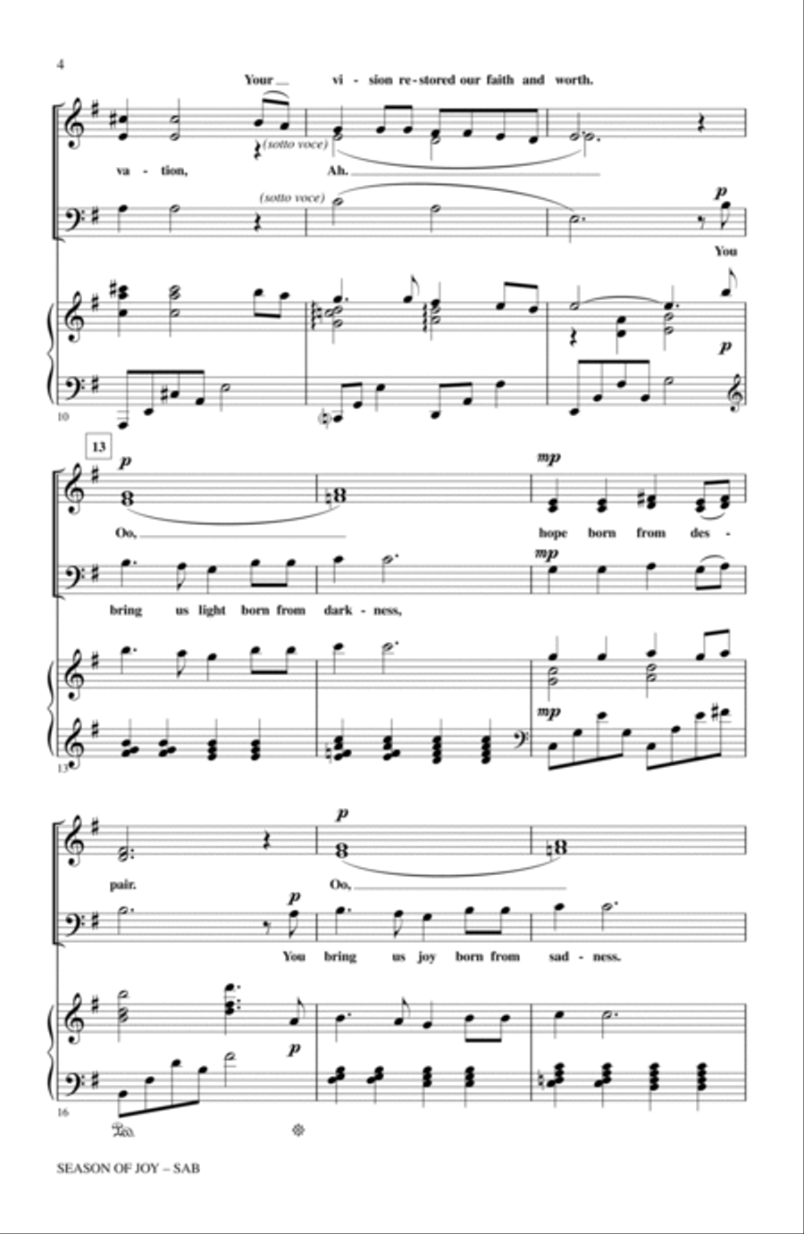 Season Of Joy 3-Part scores gallery preview page 2
