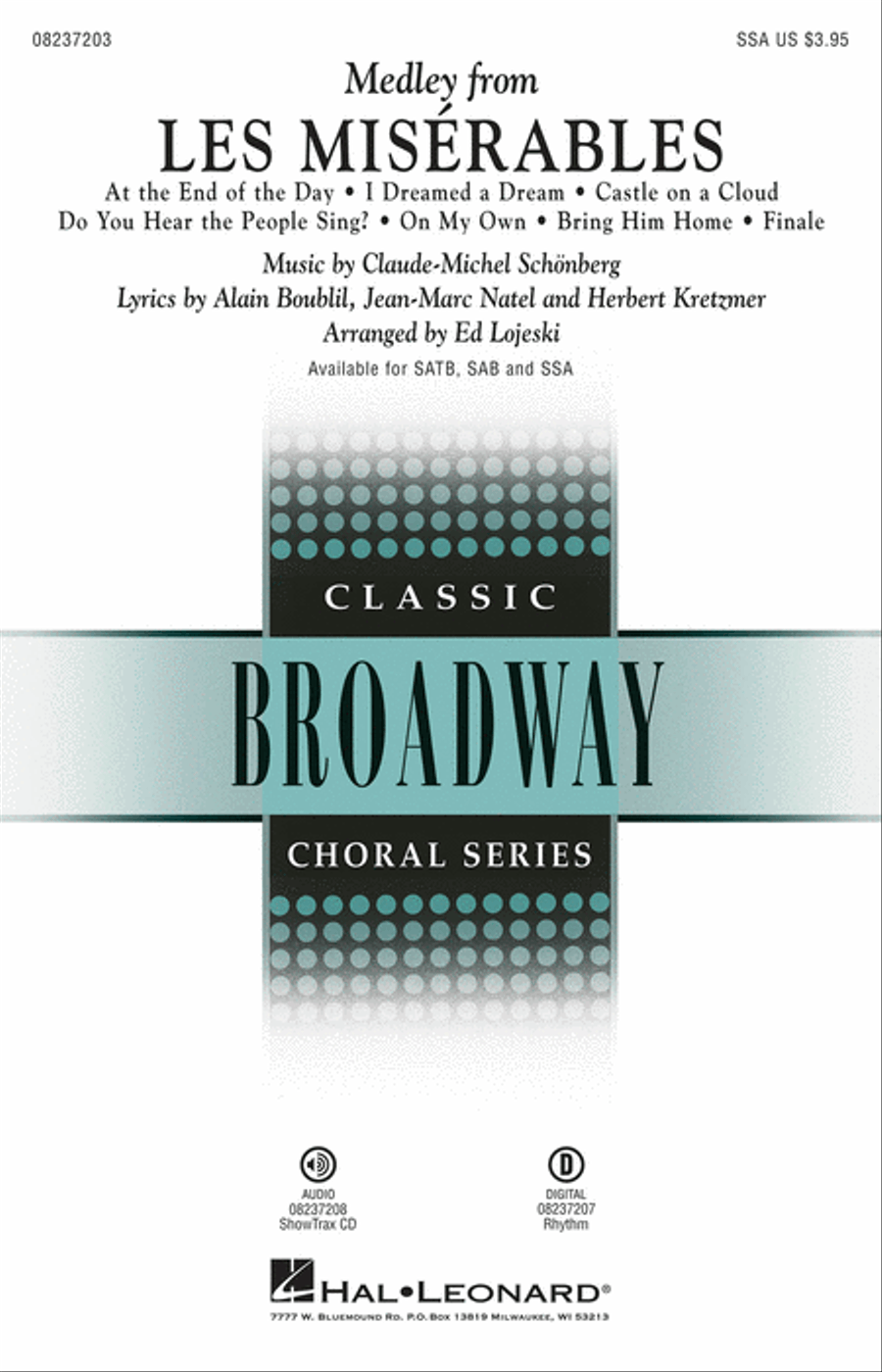 Les Misérables (Choral Medley) SSA scores gallery preview page 1