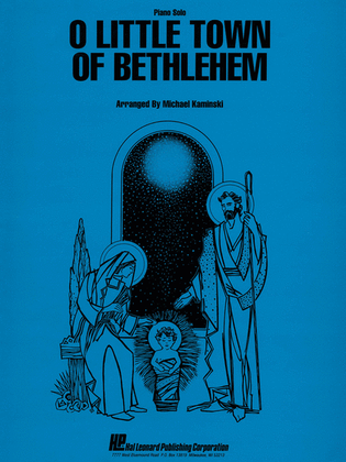 Book cover for O Little Town of Bethlehem - Piano Solo