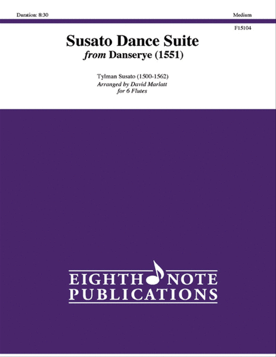 Susato Dance Suite (from Danserye) (1551) Small Ensemble scores gallery preview page 1