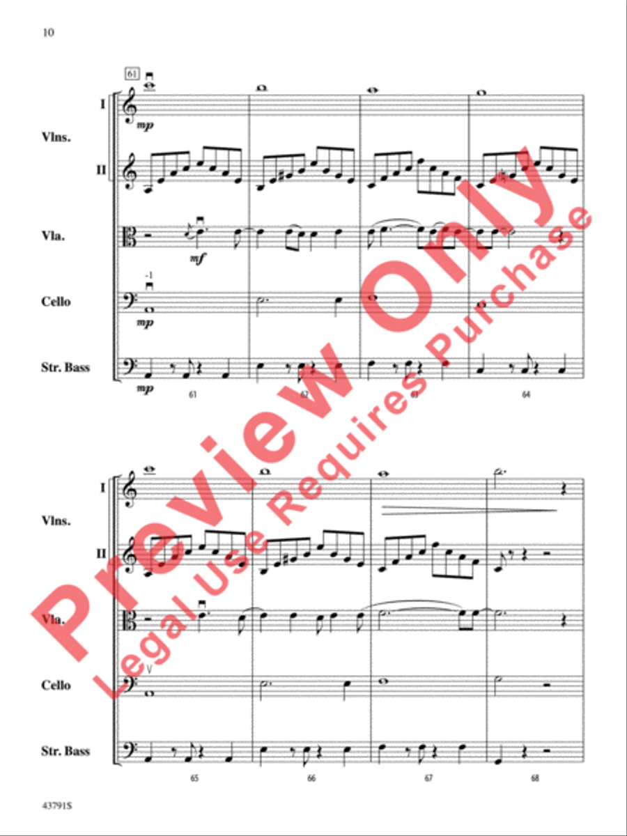 Starlight String Orchestra scores gallery preview page 11