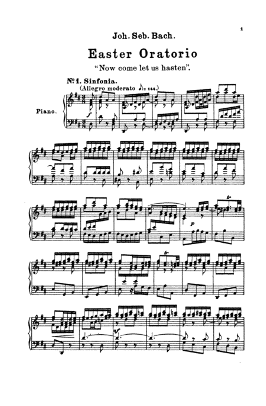 Easter Oratorio 4-Part scores gallery preview page 8