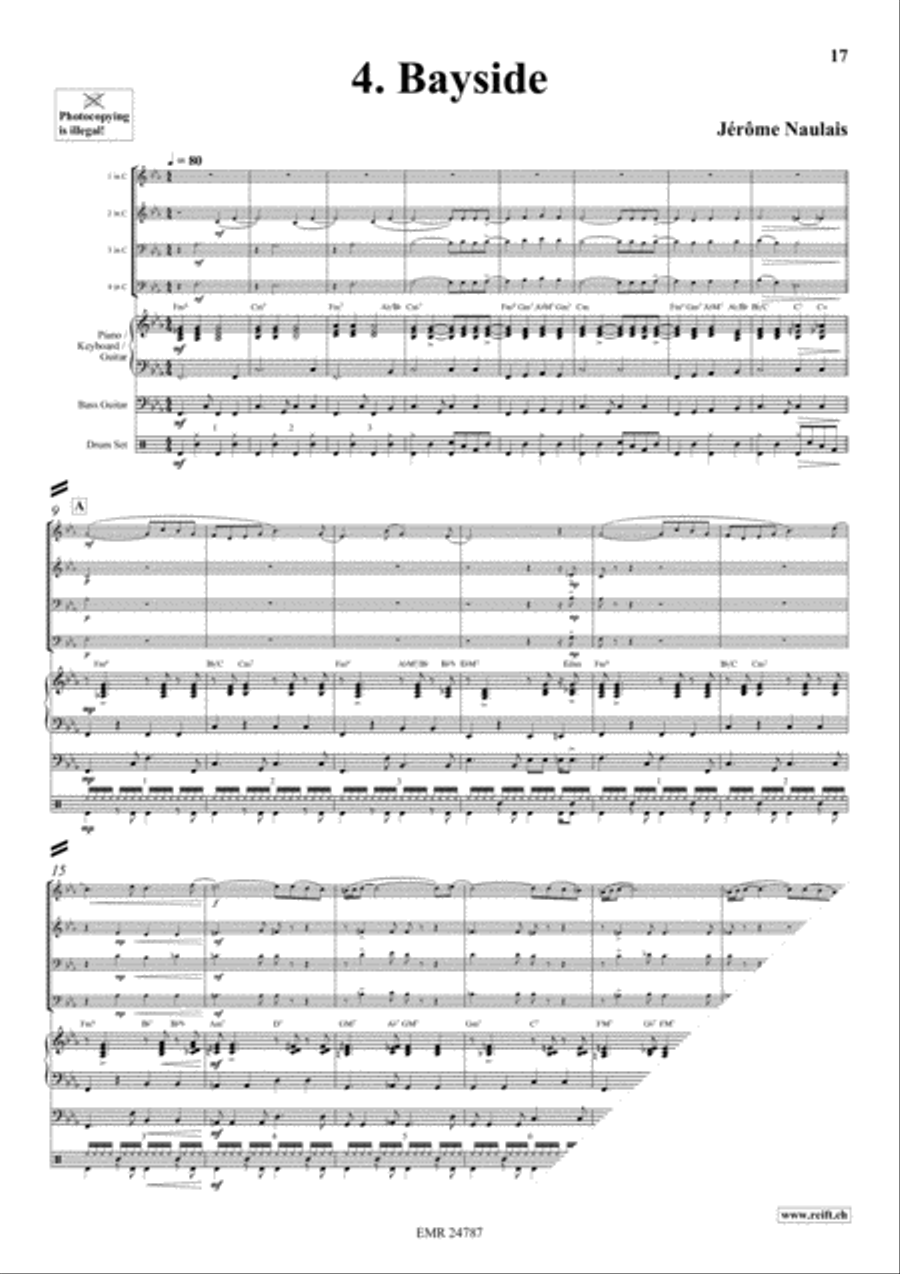 Play With Your Band Volume 1 Brass Ensemble scores gallery preview page 7