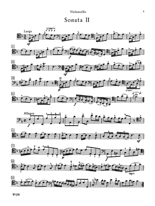 Book cover for Vivaldi: Six Sonatas for Cello and Basso Continuo