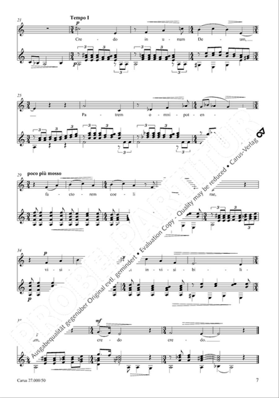 Messa di Gioia Choir scores gallery preview page 8