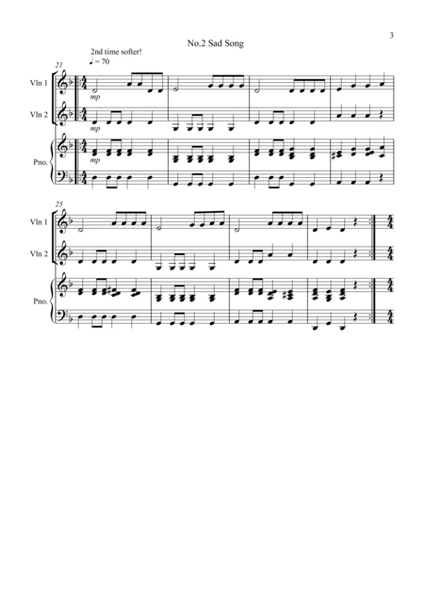 Fun for All! for Violin and Piano image number null