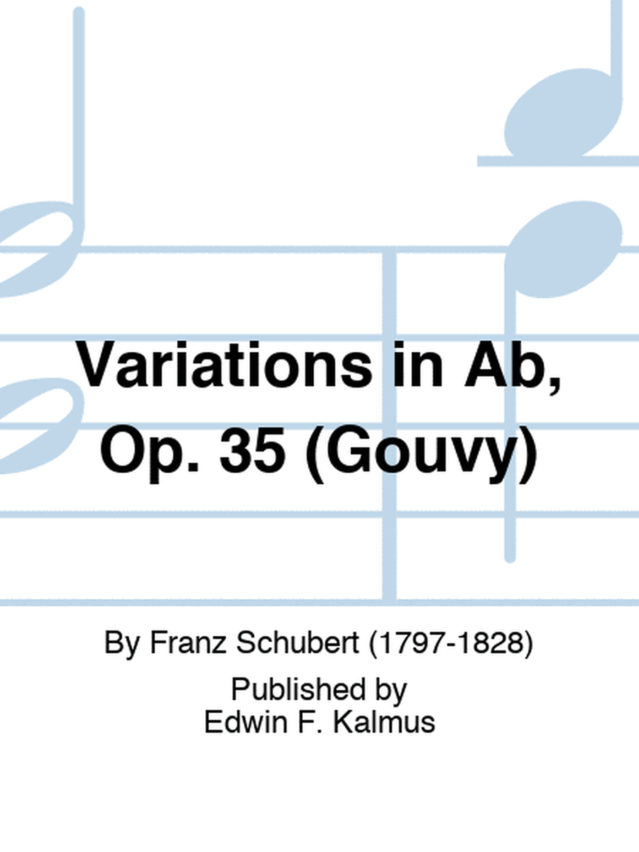 Variations in Ab, Op. 35 (Gouvy)