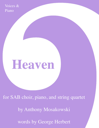 Heaven (Choral Score)