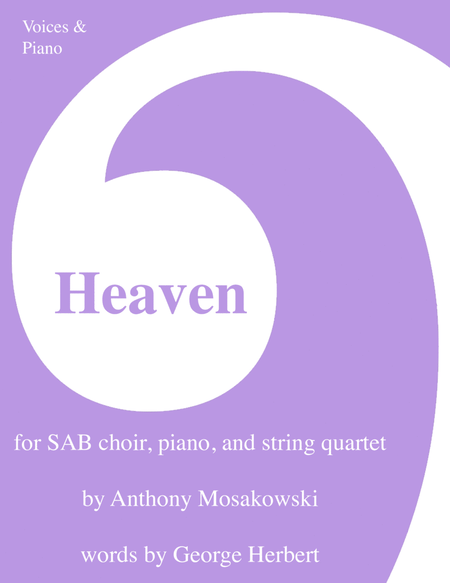 Heaven (Choral Score) image number null
