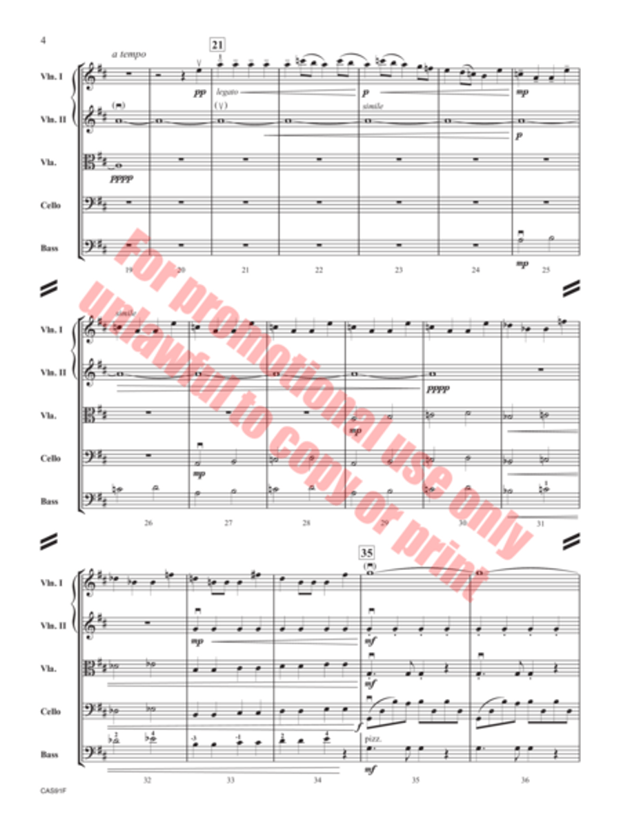 String Dreams String Orchestra scores gallery preview page 5