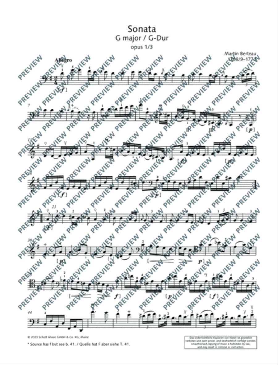 Sonata Piano Accompaniment scores gallery preview page 17