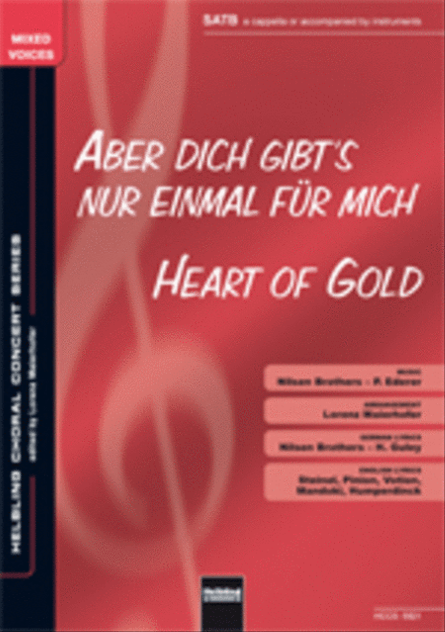 Heart of Gold/ Aber dich gibt's 4-Part scores gallery preview page 1
