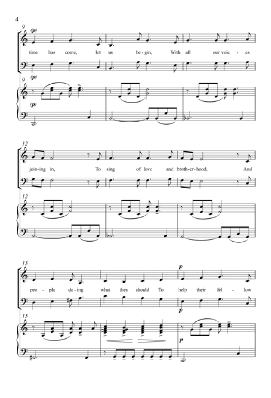 Harmony 4-Part scores gallery preview page 2