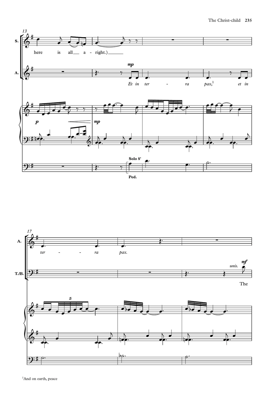 The Christ-child Score - Digital Sheet Music page 2
